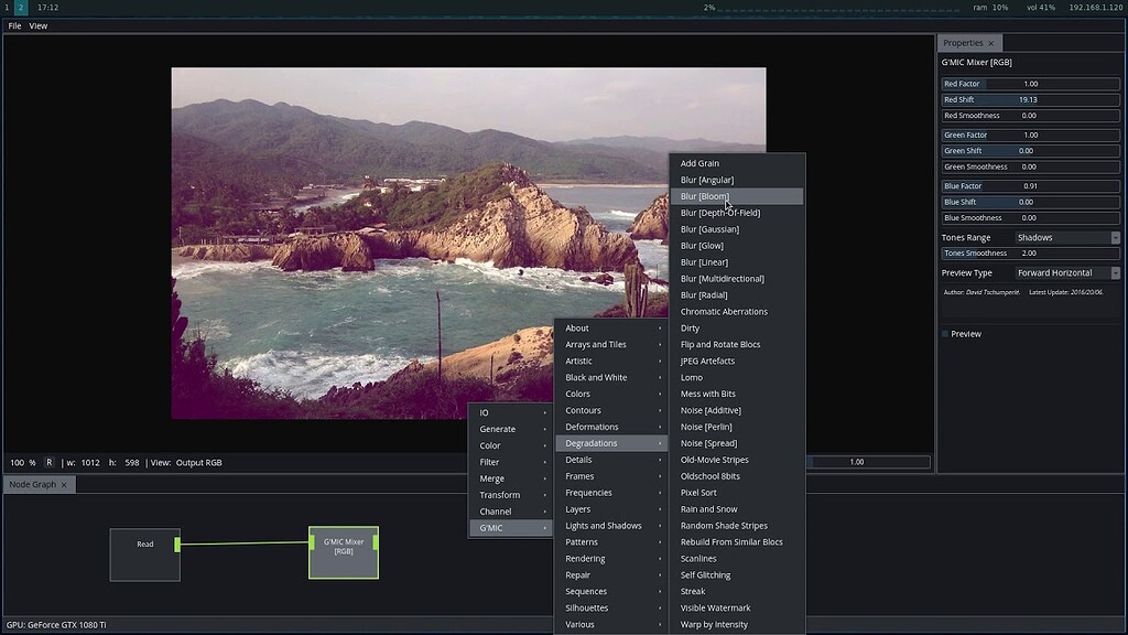 Nodebased image editing Software discuss.pixls.us